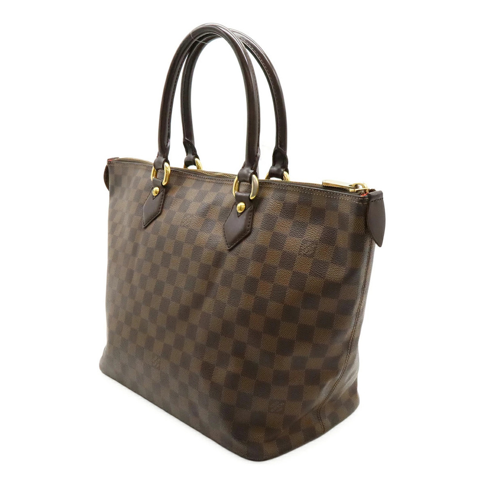 Louis Vuitton Tote Saleya Handbag Bag Damier Brown